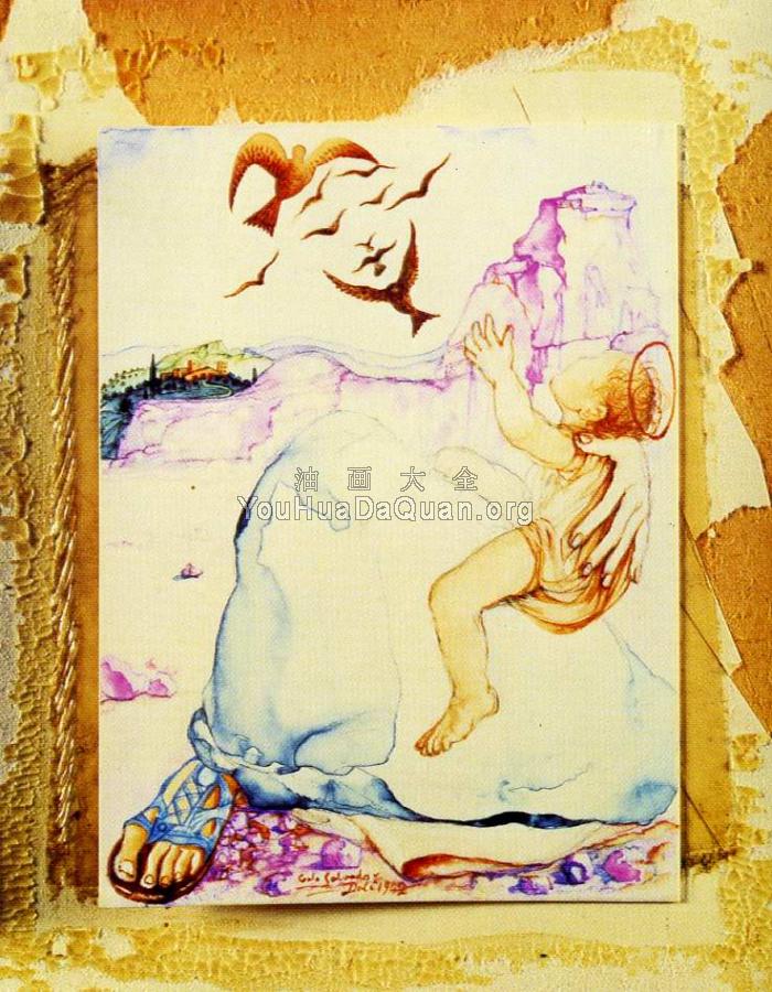 圣母和孩子 - 萨尔瓦多·达利